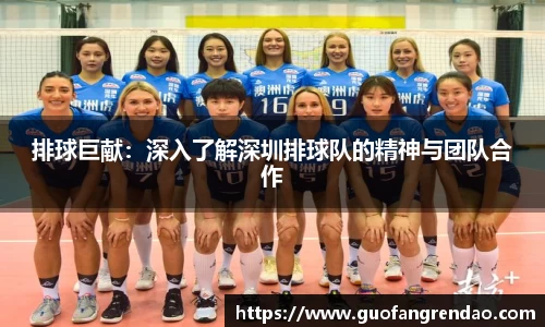 排球巨献：深入了解深圳排球队的精神与团队合作