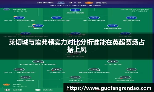 莱切城与埃弗顿实力对比分析谁能在英超赛场占据上风